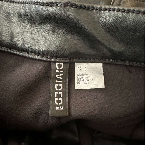 Leather Pants (h&m) - Picture 2 of 4